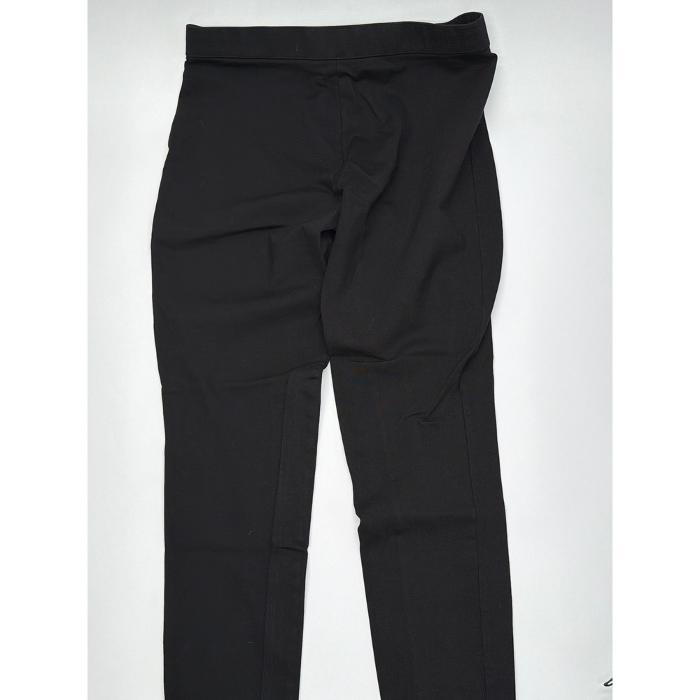 J.Crew Pixie Pants Black Equestrian Skinny Leggings Side Zip 12R Heavy Knit - Picture 9 of 11